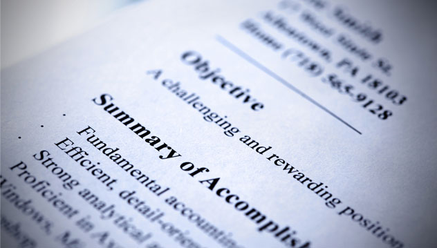 resume
