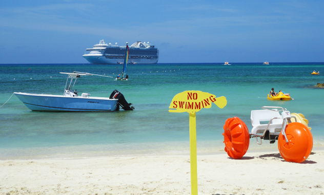 Bateau de croisière dans les Caraibes